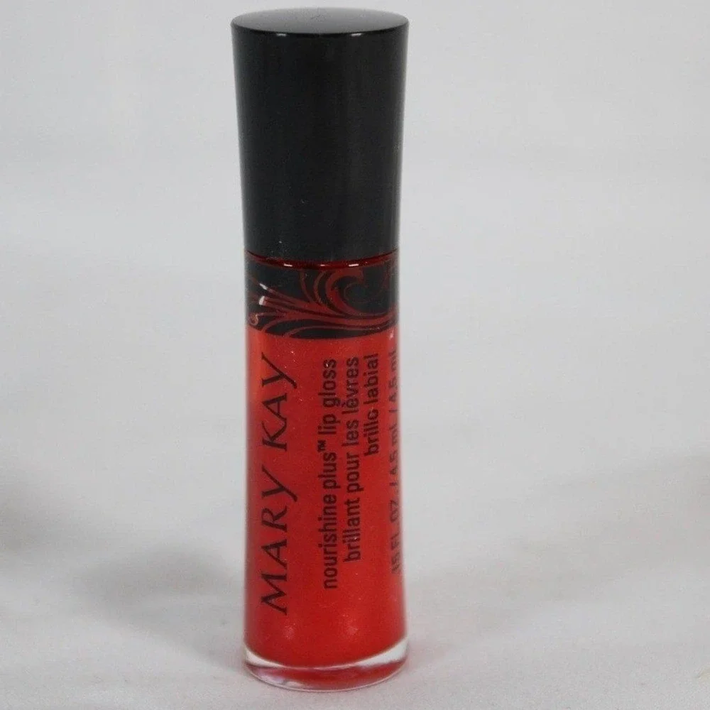 Mary Kay NouriShine Plus Lip Gloss Mango Tango 0.15 fl oz 4.5 mL 047932 NIB